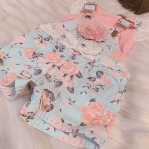 Little Lass overall set.